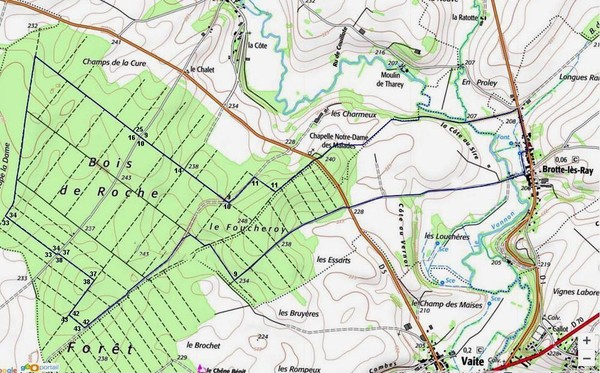 Circuit Brotte lès Ray